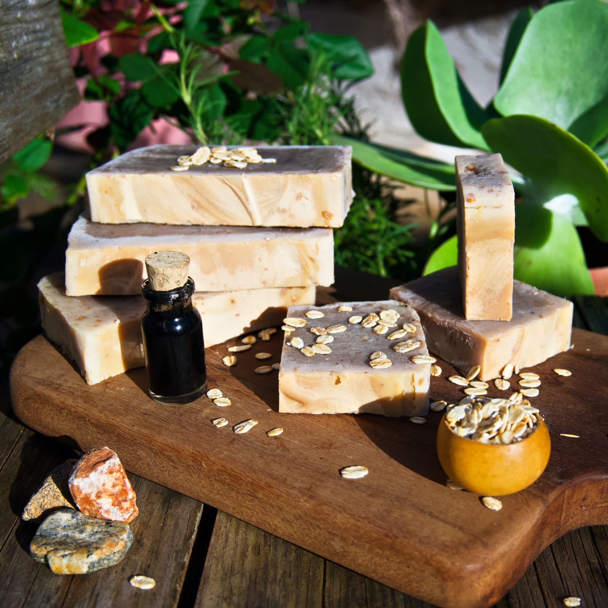Jabón Artesanal de Avena y Vainilla